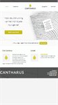 Mobile Screenshot of cantharus.nl